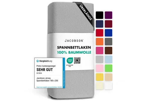 Bett- und Haushaltswäsche Grau von Jacobson