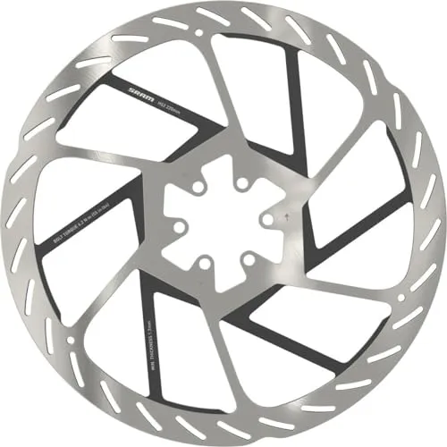 SRAM HS2 6-Loch Bremsscheibe 200 mm - Hochleistungsbremskraft - Bremsscheibe für optimale Bremsleistung und Temperaturkontrolle, ideal für Mountainbiker und anspruchsvolle Trails.