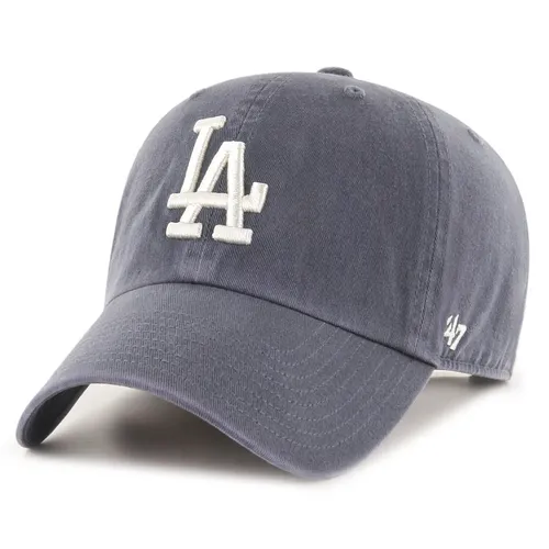 '47 Los Angeles Dodgers MLB Clean Up Cap - Vintage Navy Blau - Baseball Cap für Herren, verstellbar und im Vintage-Stil für den perfekten Look bei jedem Spiel.
