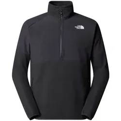 The North Face Mens Glacier Heavyweight 1/2 Zip - Fleece-Pullover für Herren - Herren Midlayer und Fleecejacken zum Skifahren, wasserabweisend und aus 100% recyceltem Material für nachhaltigen Komfort beim Outdoor-Sport.
