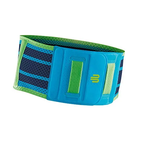 Bauerfeind Unisex Rücken-Sportbandage M - Bandage für Ball- und Rückschlagsportarten, mit innovativem Silikonpad zur Muskelstimulation und verbessertem sensomotorischen Feedback, sorgt für maximale Bewegungsfreiheit und sicheren Sitz.