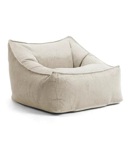 mokebo Sitzsack Sessel 'Der Lümmel' XXL in Beige in beige von mokebo