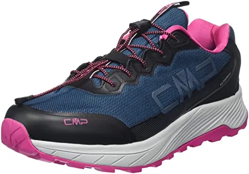 CMP Damen PHELYX WMN WP Multisport Shoes - Blau/Fuchsia - Laufschuhe mit wasserabweisendem Obermaterial, ideal für vielseitige Sportaktivitäten und optimalen Komfort.