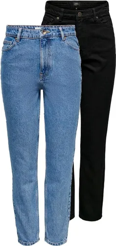 ONLJAGGER Life HIGH MOM Ankle DNM NOOS - Damen Mom Highwaist Jeans, aus hochwertiger Baumwolle, locker geschnitten für optimalen Tragekomfort – perfekt für jeden Anlass.