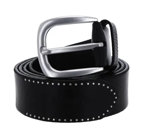 Marc O'Polo Gürtel uni (990), Größe 80 - Eleganter Gürtel von Marc O'Polo aus hochwertigem Leder. Die genarbte Struktur verleiht ihm einen modernen Look. Ideal für den täglichen Gebrauch und vielseitig kombinierbar.