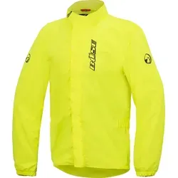 Büse Regenjacke Aqua - Wasserdichte Motorradjacke in Neon-Gelb Größe S - Motorradjacke aus 100% Polyester, sportlich und wasserdicht, ideal für Fahrten bei jedem Wetter. Mit Gummizug für optimalen Sitz und praktischer Innentasche.
