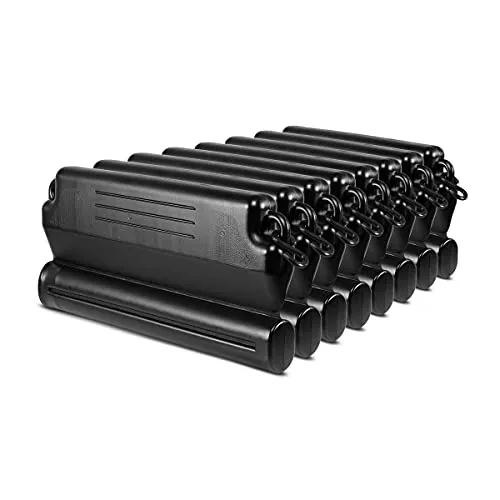 Eisdruckpolster Set 8 Stück für Pool - Überwinterungskonzentrate: Schützen Sie Ihren Pool mit hochwertigen Eisdruckpolstern vor Schäden durch Frost und Druck, inklusive Befestigungshaken für einfache Montage.