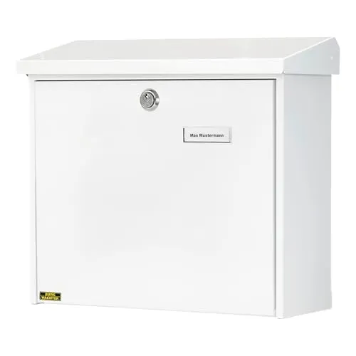 Burg-Wächter Briefkasten Comfort 913 W in weiß von BURG-WÄCHTER