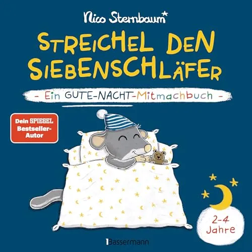 Streichel den Siebenschläfer in blau von Bassermann Verlag