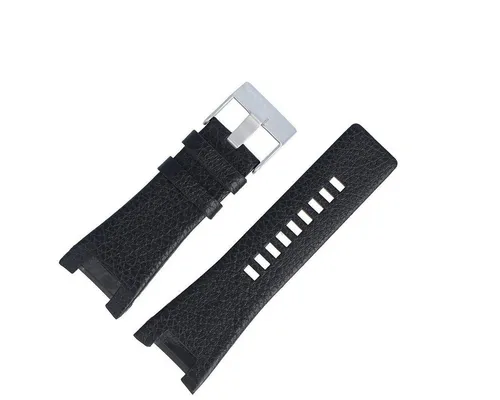 Diesel Uhrenarmband 32 mm Leder schwarz – DZ-1215 von Diesel
