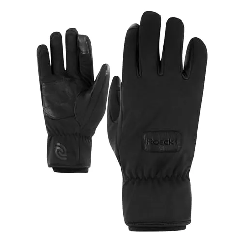 Roeckl Kaprun Black - 10,5 Handschuhe - Outdoor Handschuhe Unisex und für Herren, wasserabweisend und ideal für kalte Wetterbedingungen.