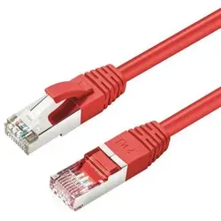S/FTP CAT6 7m Rot LSZH PiMF - Hochwertiges S/FTP CAT6 Netzwerkkabel, 7m lang, mit geschirmten Paaren für optimale Signalübertragung. Ideal für zuverlässige Netzwerkanbindungen.