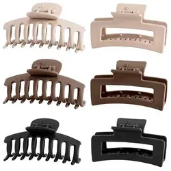 Lolalet 6 Stück Große Haarklammer 8cm für dickes Haar - Elegante und rutschfeste Haarklammern für dickes Haar. Die starke Metallfeder und das Zahn-Design sorgen für sicheren Halt. Ideal für Damen und Mädchen, perfekt für jeden Anlass und vielseitig einsetzbar.