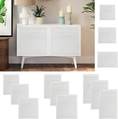 Maison Exclusive Schranktür Lamellen-design Weiß 61,5x49,4 Cm