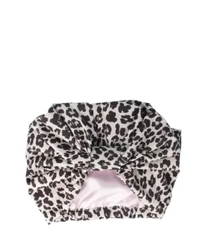 Solida Satin-Duschhaube mit Leo-Print Duschhaube 1 Stk von Solida