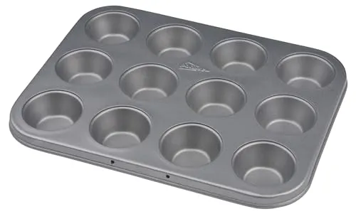 Patisse Silver-Top Mini Muffin Backblech mit 12 Mulden