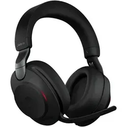 Jabra Evolve2 85 - Wireless Noise Cancelling PC Headset mit Ladestation, Microsoft Teams zertifiziert und bis zu 37 Stunden Akkulaufzeit für ungestörtes Arbeiten