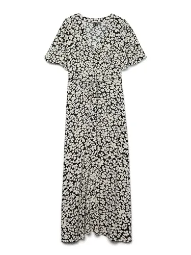 VERO MODA Female Kleid VMALBA Kurzes Kleid in schwarz von VERO MODA