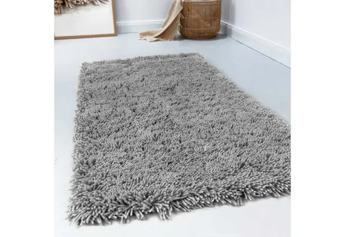 Esprit Wollteppich Seattle Shag, modern und flauschig in grau von Esprit