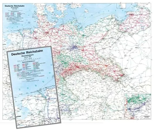Historische Übersichtskarte: Deutschland 1938