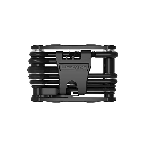 Lezyne RAP II 13 Multitool mit Tubeless Reparaturset - Fahrradwerkzeuge mit 13 Funktionen und integriertem Tubeless Reparaturset, ideal für schnelle Reparaturen unterwegs.
