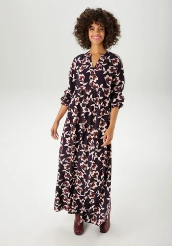 Aniston CASUAL Maxikleid mit grafischen Blumen von Aniston