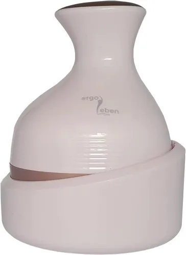 ERGOLEBEN Kopfmassagerät kabellos mit Akku – Rosa in pink von Ergoleben