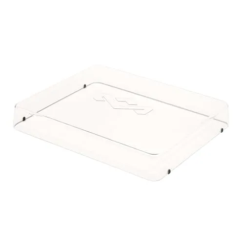 House of Marley Turntable Dust Cover - Plattenspieler Staubschutz aus 100% recyceltem Kunststoff, kompatibel mit Stir It Up & Simmer Down, bietet ultimativen Schutz und nachhaltiges Design.