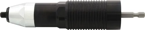 Profi Blindnietmutternvorsatz-Adapter für Bohrmaschinen und Akkuschrauber - Sonstige Handwerkzeuge – Ergonomischer Adapter für schnelles und ermüdungsfreies Setzen von Blindnietmuttern M3 bis M6, ideal für schwer zugängliche Stellen.