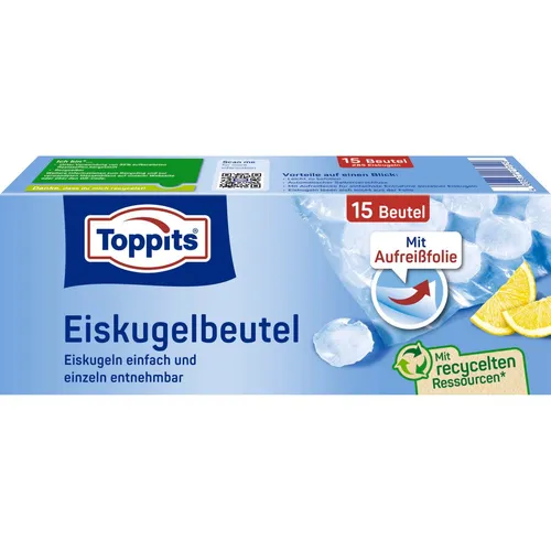Toppits Eiskugelbeutel 15 Stück