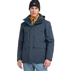 SCHÖFFEL 3in1 Parka Barth Herren Jacke blau 52 - Winterjacke für Herren, wasserdicht mit 28.000 mm Wassersäule und atmungsaktiv. Ideal für vielseitige Einsätze dank abnehmbarer Innenjacke und modischer Kapuze.