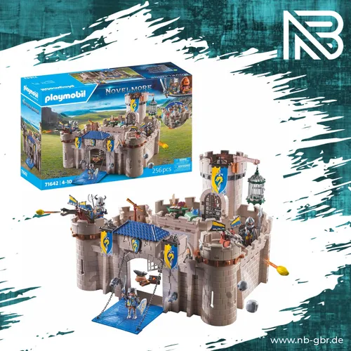 Playmobil Arwynns Burg (71642) - Fantasievolles Spielset aus der Novelmore-Serie, ideal für kreative Abenteuer und Rollenspiele