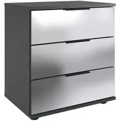 Mid.you Nachtschrank in Graphit mit 3 Schubladen von MID.YOU