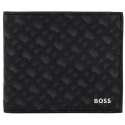 Boss Zair Geldbörse RFID Schutz Leder 11 cm  schwarz