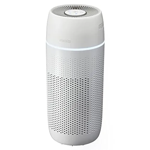 HoMedics TotalClean PetPlus 5 in 1 Luftreiniger Echte HEPA-Filterung entfernt 99,97% aller Allergene in der Luft, 3 Geschwindigkeitsstufen, Timer-Funktion und Auto-Off-Timer bis zu 12 Stunden Weiß