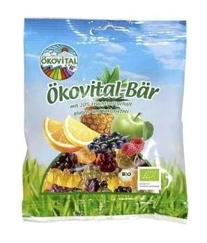 Ökovital-Bär mit Gelantine 100g Bio