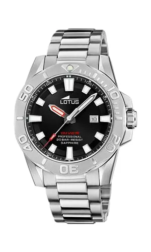 Lotus Herren Armbanduhr 18926/6 - Armbanduhren für Herren, stilvolles Design aus Edelstahl, wasserdicht bis 20bar – ideal für den aktiven Lebensstil.