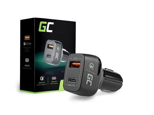 Green Cell CAD33 Ladegerät für Mobilgeräte Schwarz Indoor Green Ce 5902719428241