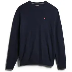 NAPAPIJRI MAGLIONE UOMO BLU - Stylischer Herrenpullover in Blau, aus hochwertigen Materialien für optimalen Tragekomfort und lässigen Look.