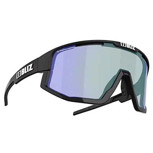 Bliz Vision Photochromic Sportbrille - Matt Black-Brown Blue Multi - Sportbrillen mit photochromatischen Gläsern, die sich automatisch an Lichtverhältnisse anpassen und optimalen UV-Schutz bieten.