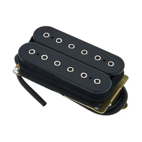 DiMarzio DP100 BK Super Distortion - Pickup für Hardrock-Sound der 70er und 80er, runder und mittenbetonter Klang, in stilvollem Schwarz