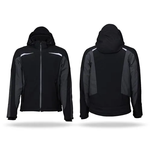 KÜBLER Workwear WINTER SOFTSHELL Jacke - Outdoor Softshelljacke für Herren, wasserdicht, atmungsaktiv und winddicht – ideal für anspruchsvolle Arbeitsumgebungen mit hohem Tragekomfort und Reflex-Details.