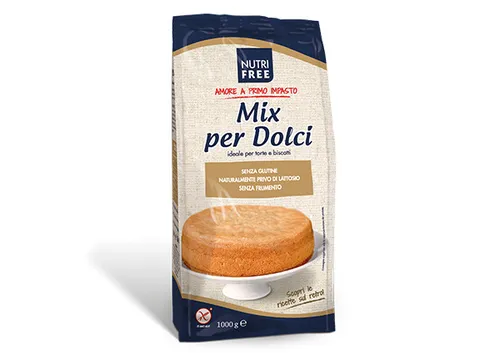 Mix Per Dolci Senza Glutine NutriFree 1000g