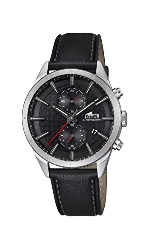 Lotus HerrenArmbanduhr Chronograph Quarz Leder 18313/2