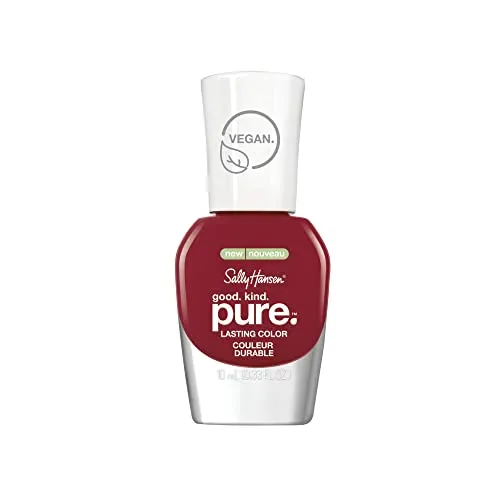 Sally Hansen Good Kind Pure Nagellack, Farbton 320 Cherry Amore – 10 ml