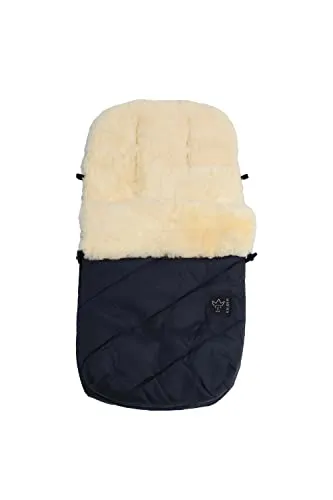 Kaiser Lammfell Fußsack PAAT Marine blau Lammfell Medizin 6542022