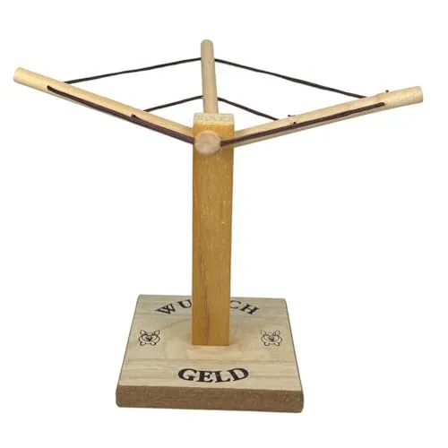 Udo Schmidt GmbH & Co Geld Wäschespinne Hochzeits - Geld & Wunsch - Geld Hochzeit Geldgeschenk Holz verschenken