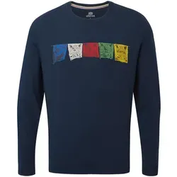 Sherpa Adventure Gear Herren Tarcho Longsleeve XL in Blau von Sherpa