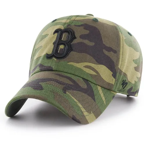 Brand Adjustable Cap - MLB Boston Red Sox Wood Camo - Hüte & Mützen für Herren, stylische Trucker-Cap im Wood Camo Design, ideal für sportliche Freizeitaktivitäten im Sommer.