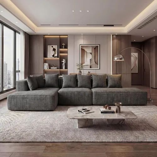 Sofas Grau von Mendler